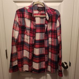 express plaid shirt